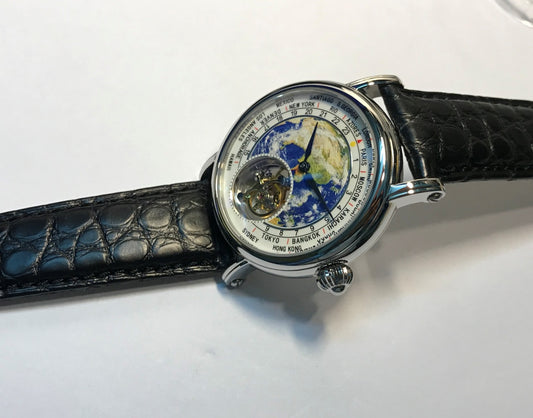 3D Globe Tourbillon Round