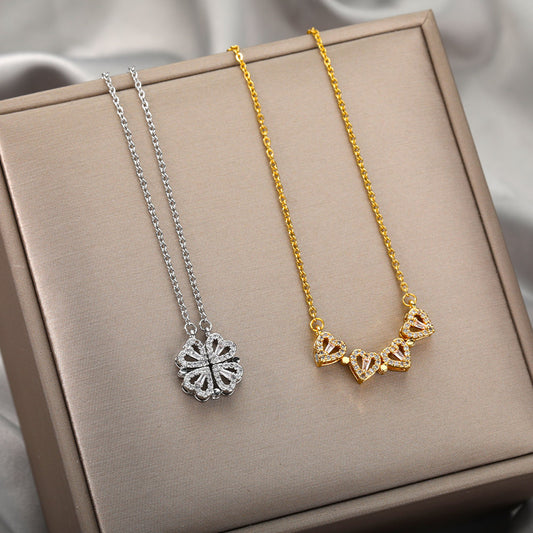 Flovy: Love Folding Necklace