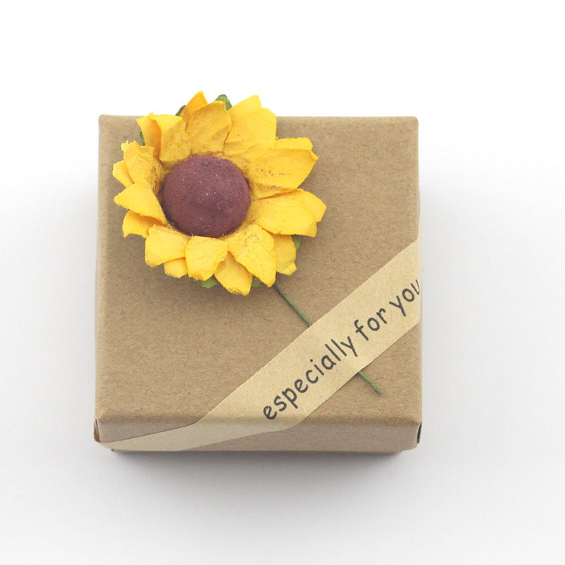 GLOW: Sunflower Double Lettering Necklace