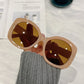 UV-proof Summer Black Glasses Retro