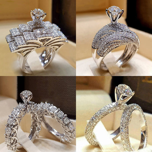 Celine: Couple Creative Engagement Ring