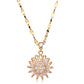 Vany: Rotatable Sunflower Necklace