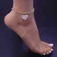 Love-shaped Anklet Personality