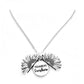 GLOW: Sunflower Double Lettering Necklace