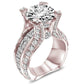 Rose Gold Zircon Engagement