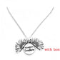 GLOW: Sunflower Double Lettering Necklace