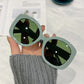 UV-proof Summer Black Glasses Retro