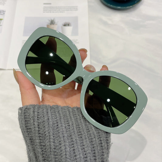 UV-proof Summer Black Glasses Retro