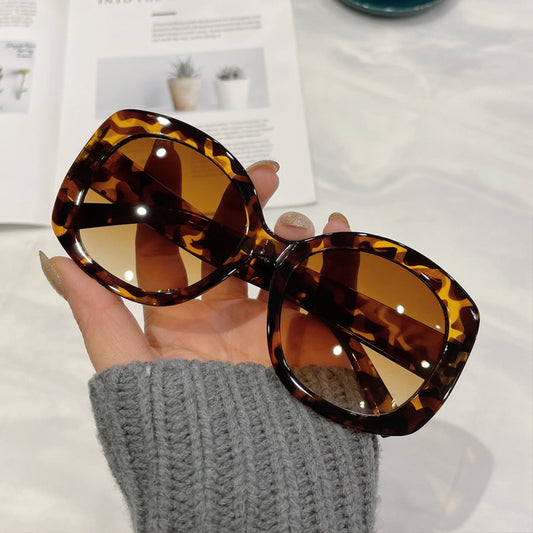 UV-proof Summer Black Glasses Retro