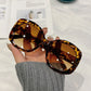 UV-proof Summer Black Glasses Retro