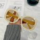 UV-proof Summer Black Glasses Retro
