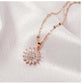 Vany: Rotatable Sunflower Necklace