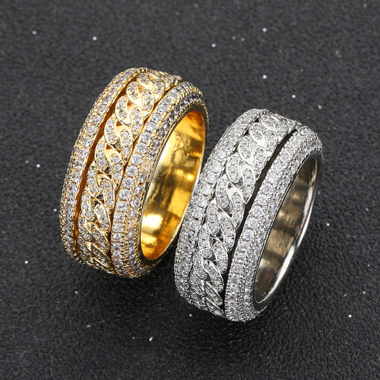 Hip Hop Zircon Ring