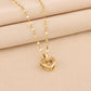 Valentine : Double-layer Love Necklace