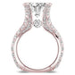 Rose Gold Zircon Engagement