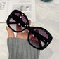 UV-proof Summer Black Glasses Retro