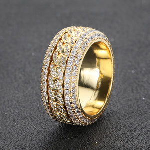 Hip Hop Zircon Ring